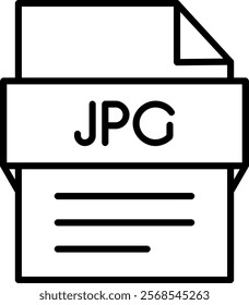 Jpg File Icon Symbol Art Sign