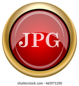 JPG icon. Internet button on white background. EPS10 vector.
