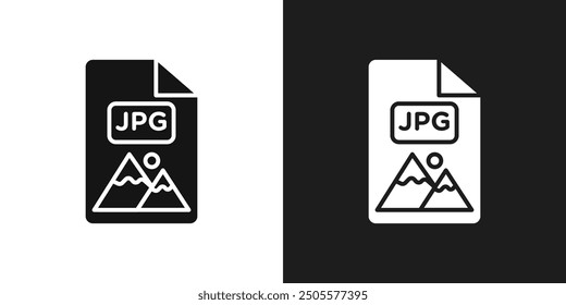 Jpg icono logo conjunto Vector