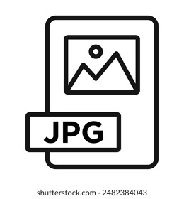 JPG Icon Pack Digital Image Format Illustrations for Photography and Graphic Design