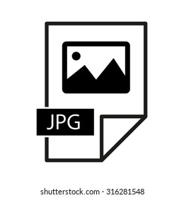 jpg icon - vector icon