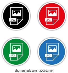 jpg icon - vector icon