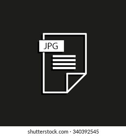 jpg icon - vector icon