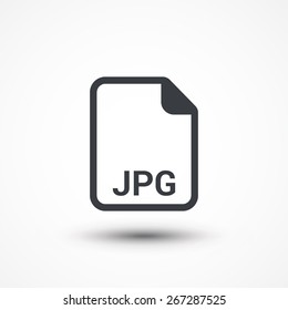 JPG image file extension icon.