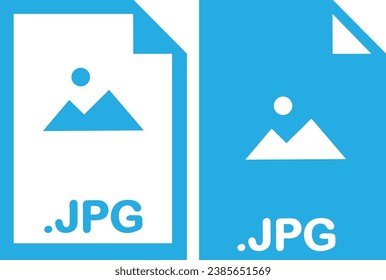 JPG image file format icon vector