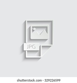 jpg - vector icon