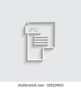 jpg - vector icon