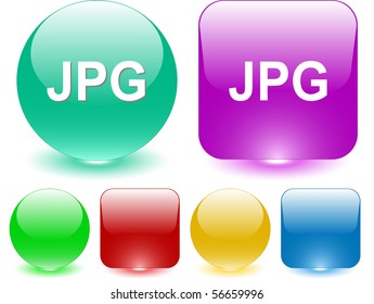 Jpg. Vector interface element.