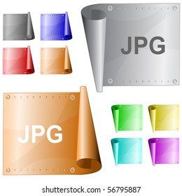 Jpg. Vector metal surface.