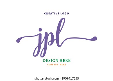 JPL lettering logo is simple, easy to understand and authoritative