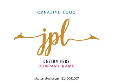 JPL  lettering logo is simple, easy to understand and authoritative