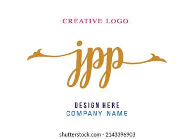 JPP  lettering logo is simple, easy to understand and authoritative