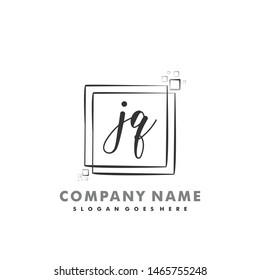 JQ Initial beauty monogram logo vector