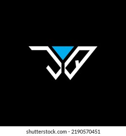 JQ letter logo creative design with vector graphic, Abc simple and modern logo design.