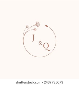 JQ wedding monogram logo designideas as inspiration