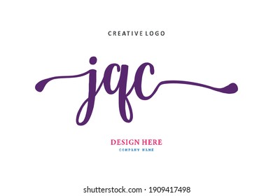 JQC lettering logo is simple, easy to understand and authoritative