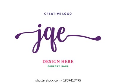 JQE lettering logo is simple, easy to understand and authoritative