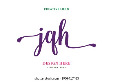 El logotipo de la inscripción JQH es sencillo, fácil de entender y autoritario