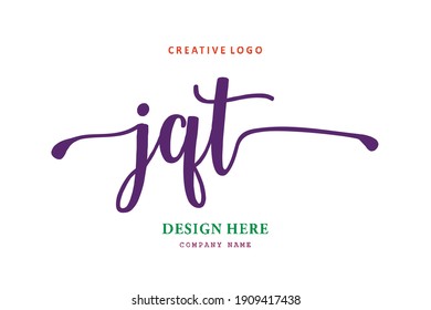 El logotipo de la inscripción JQT es sencillo, fácil de entender y autoritario