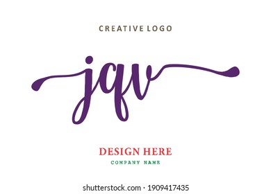 JQV lettering logo is simple, easy to understand and authoritative