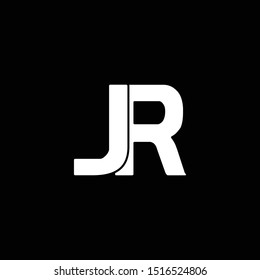 JR Initials in a minimalist style 