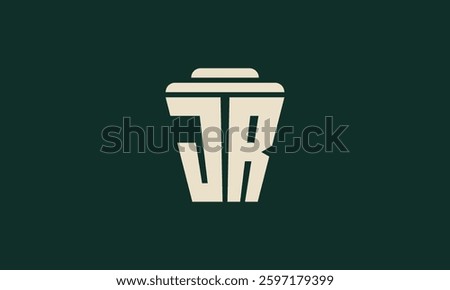 JR junk removal logo design