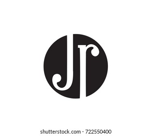 JR Letter Monogram 