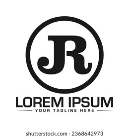 Diseño de logotipo JR Diseño de logotipo único y moderno