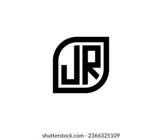 JR Logo design vector template