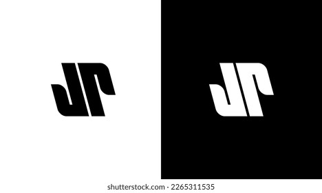 Letter jr junior Logo Design erste Vektorsymbol-Symbolvorlage