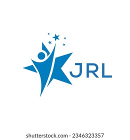 JRL Letter logo white background .JRL Business finance logo design vector image in illustrator .JRL letter logo design for entrepreneur and business.
