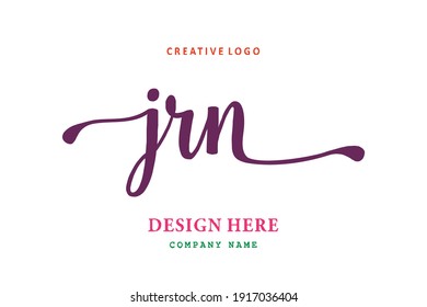 JRN lettering logo is simple, easy to understand and authoritative