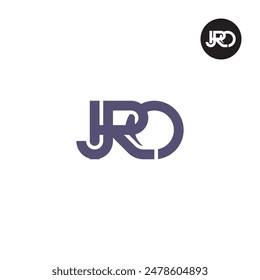 JRO Logo Letter Monogram Design