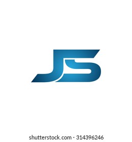 JS company linked letter logo