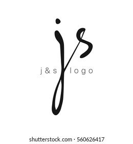 Monogram J And S Images Stock Photos Vectors Shutterstock