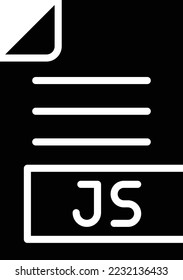 JS Vector Icon Design Illustration
