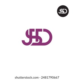 JSD Logo Letra Monograma Diseño