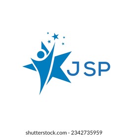 JSP Letter logo white background .JSP Business finance logo design vector image in illustrator .JSP letter logo design for entrepreneur and business.
