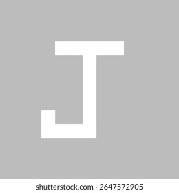 JT LETTER VECTOR UNIQUE LOGO