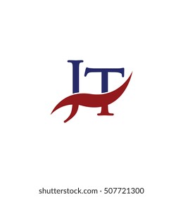 JT Swoosh Logo Vector