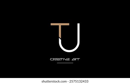 JT, TJ, J, T abstract letters logo monogram