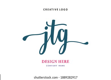 El logo de la inscripción JTG es sencillo, fácil de entender y con autoridad
