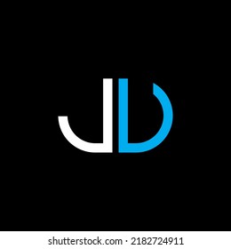 Ju Letter Logo Creative Design Vector Stock Vector (Royalty Free ...