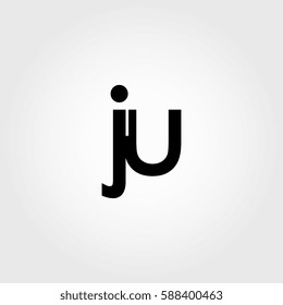 ju lowercase logo black interrelated