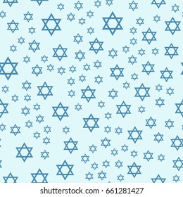 Judaism church traditional seamless pattern hanukkah religious synagogue passover hebrew jew vector illustration.