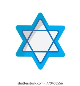 judaism icon flat color