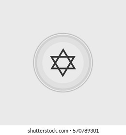 Judaism icon illustration isolated vector sign symbol