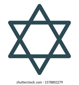 
Judaism Isolated Vector icon which can easily modify or edit

