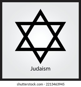 Judaism Religious Icon Vector File