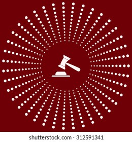 judge or auction hammer. icon. vector design